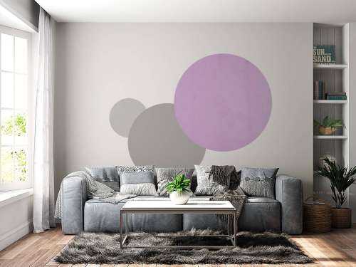 Béton violet lilas