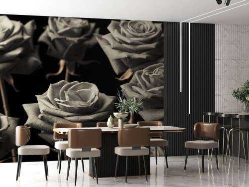 Roses sépia