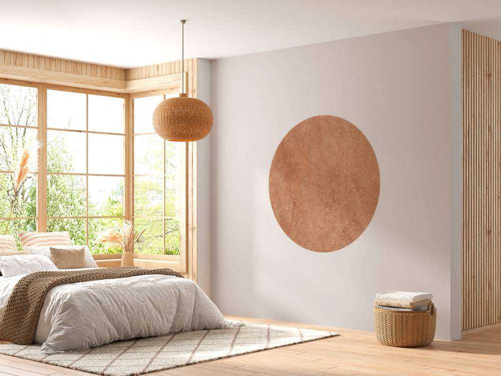 Marbre couleur terre cuite