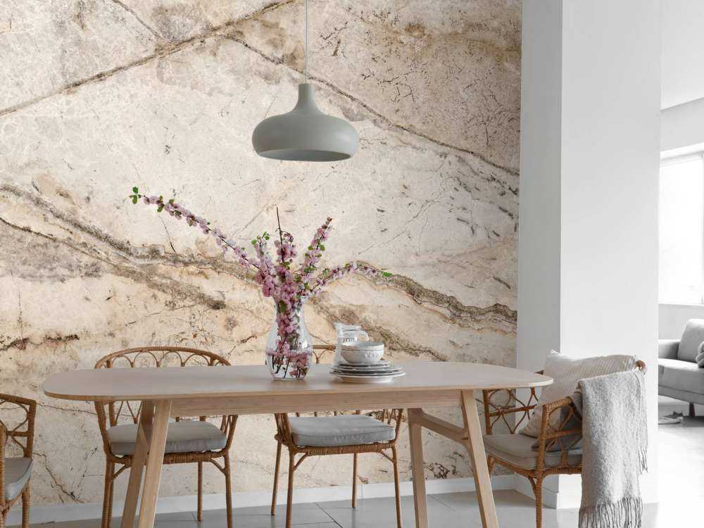 Marbre beige texturé