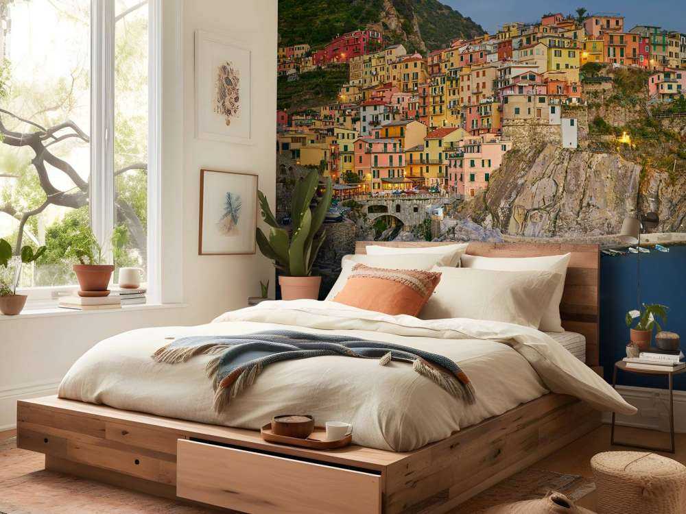 Maisons colorées en Italie