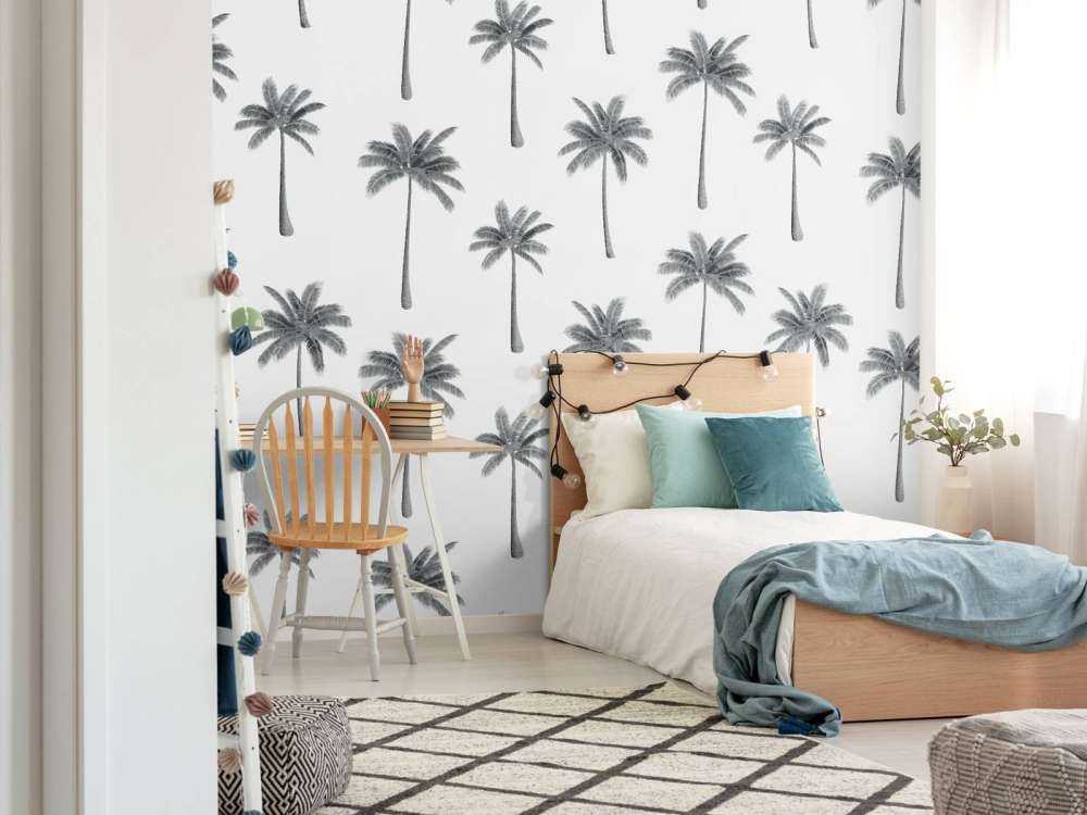 Motif de palmiers