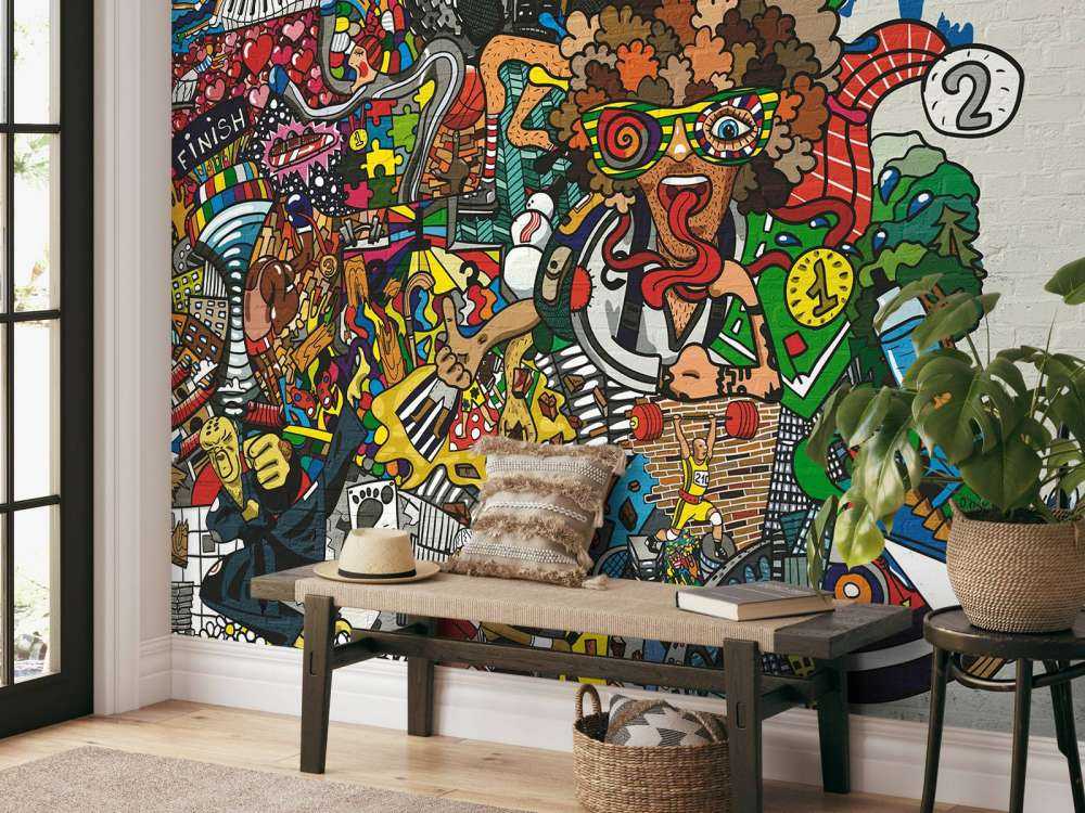 Graffitis chaotiques