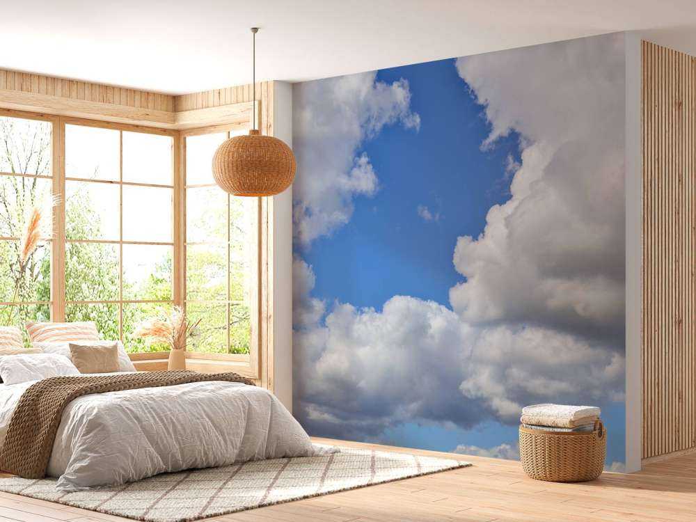 Beau paysage nuageux