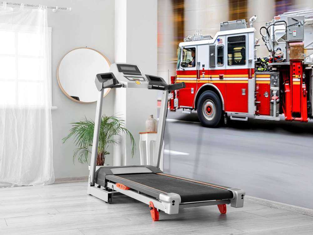 Un camion de pompiers américain
