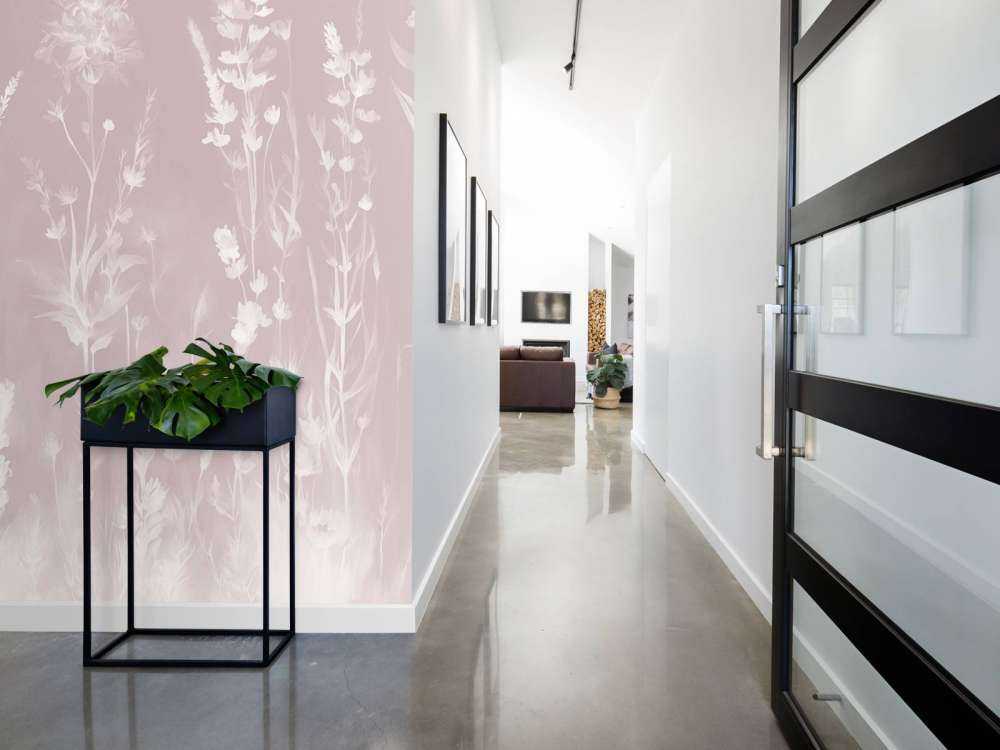 Lavande Clair Seamless Rose Poudré