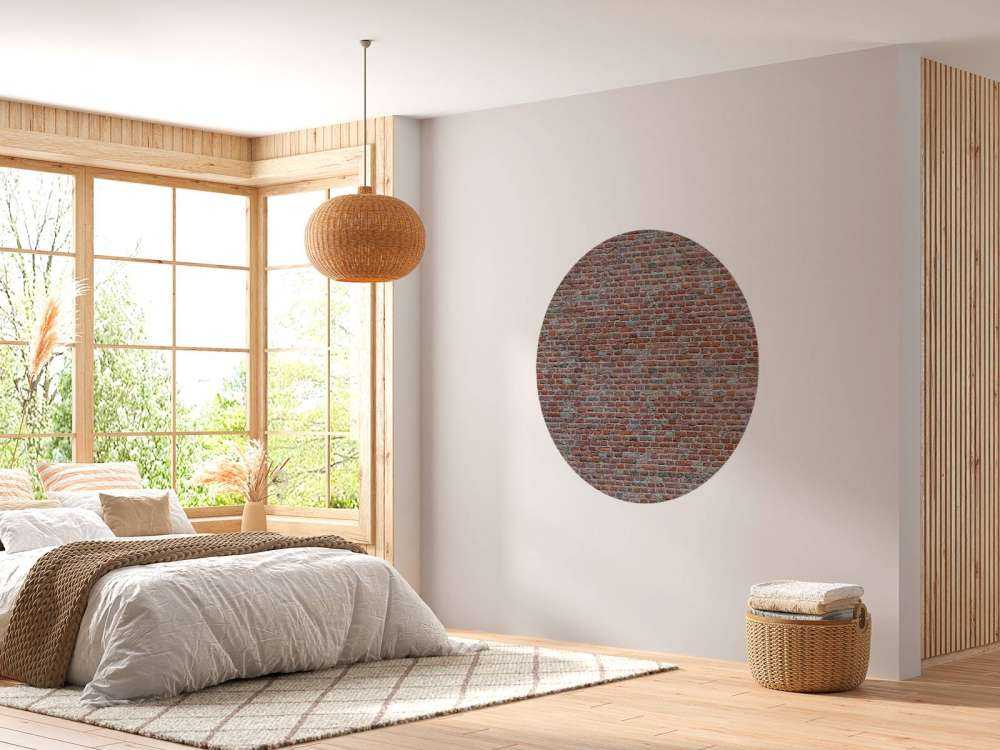 Mur restauré