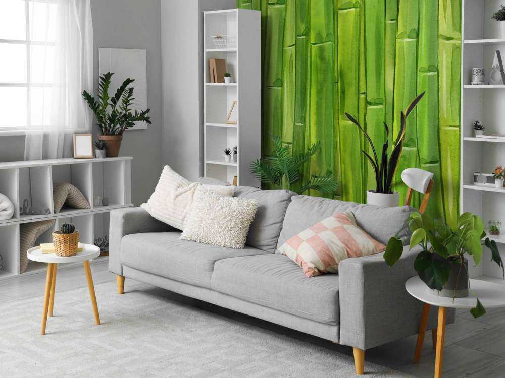 Aquarelle bambou