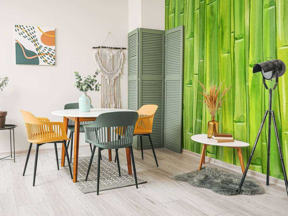 Aquarelle bambou