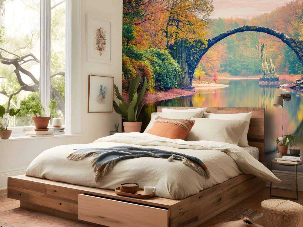 Pont sur le lac