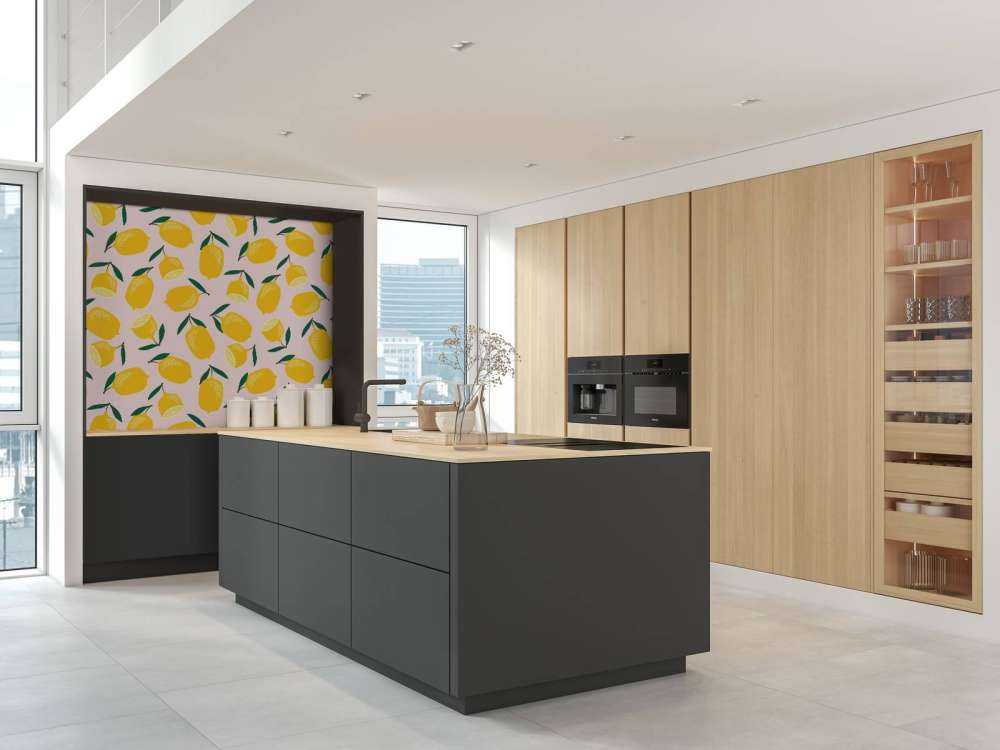 MOTIFS CITRON ROSE