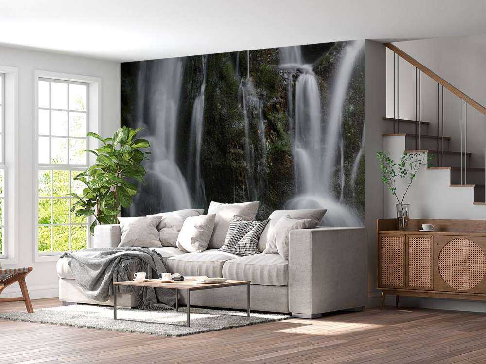 Chute d'eau double