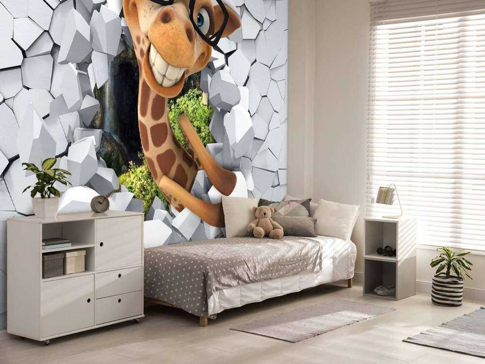 Drôle de girafe