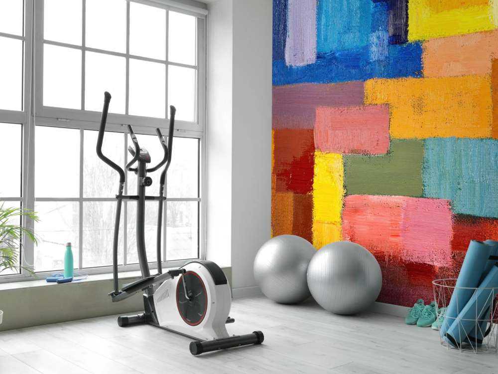 Répartition des surfaces colorées