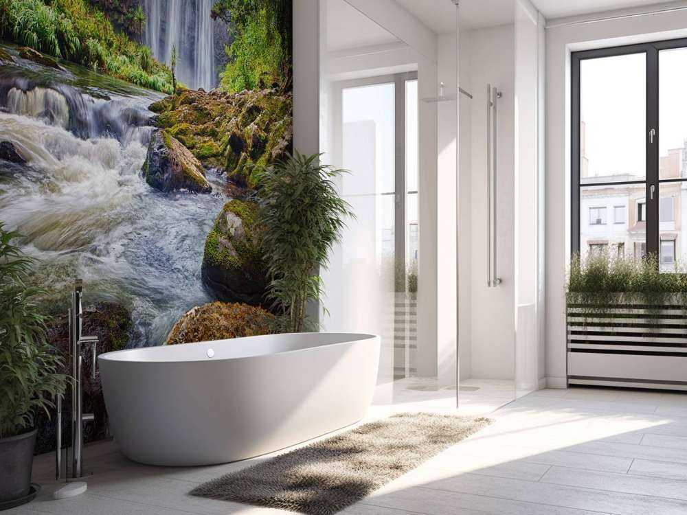 Cascade avec pierres