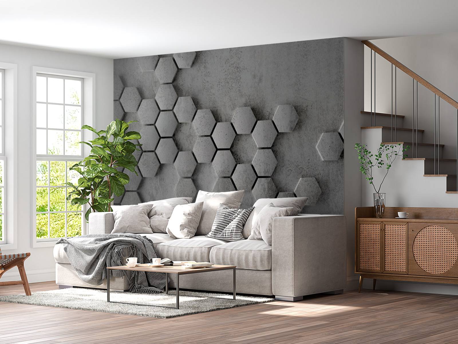 Hexagones modernes