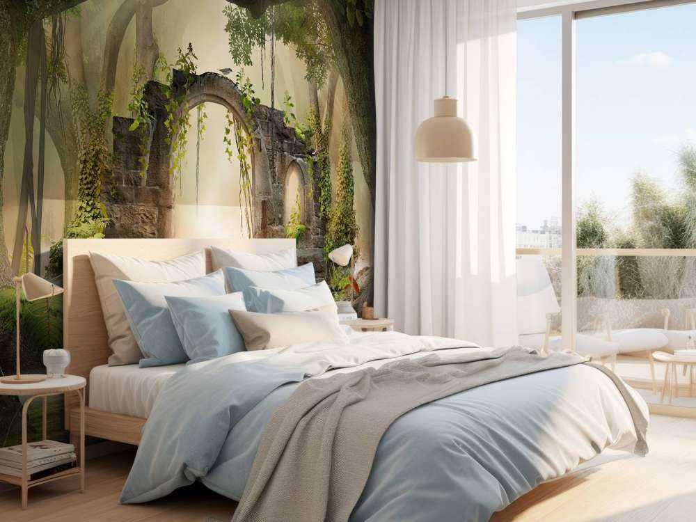 Forêt de conte de fées abandonnée