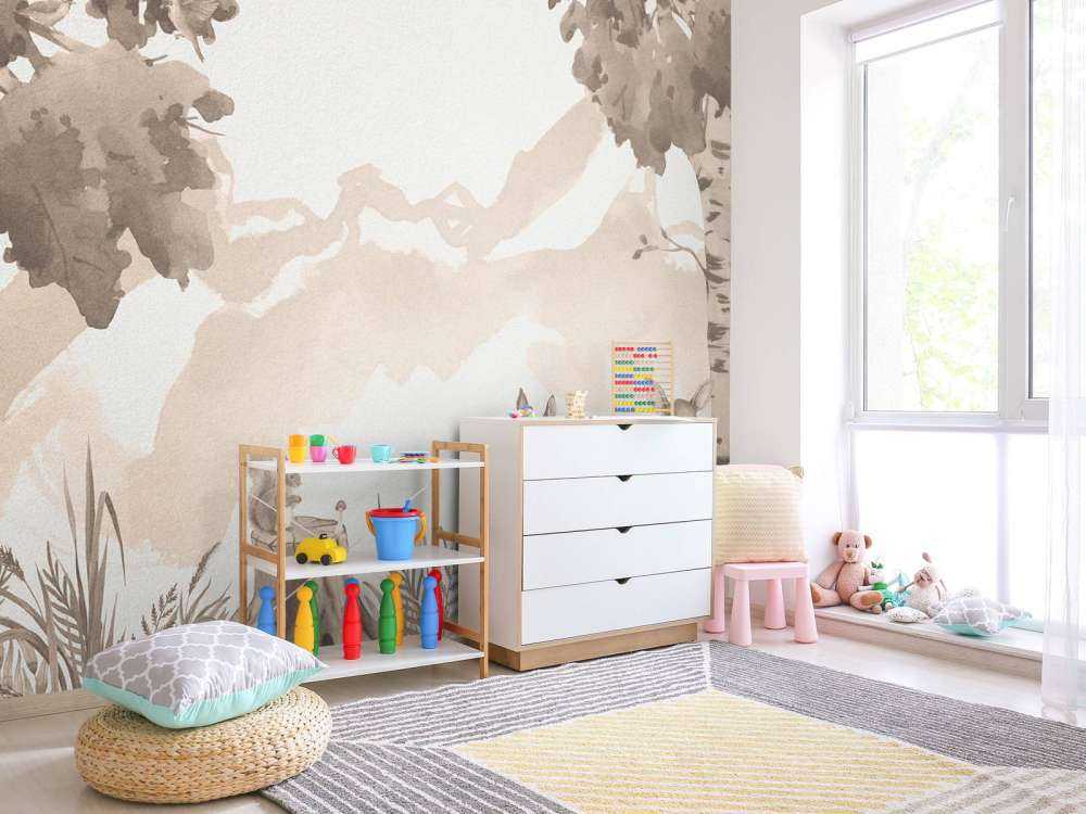Cerf en taupe