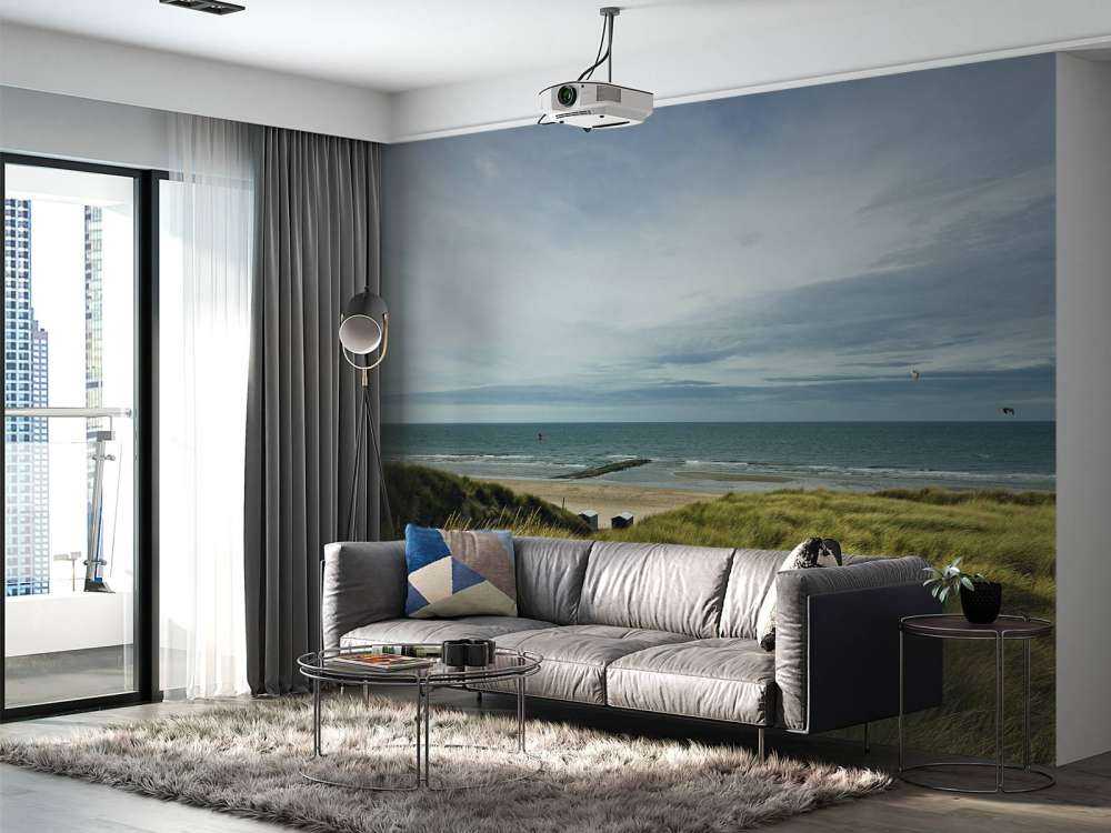 La plage depuis les dunes