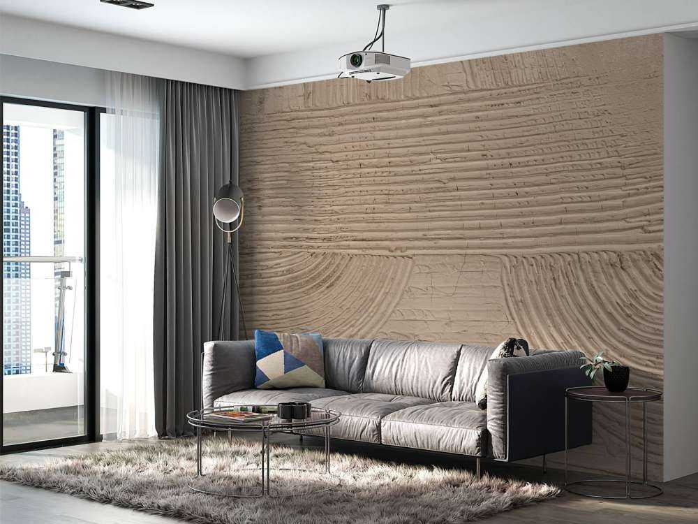 Lignes et structures en taupe