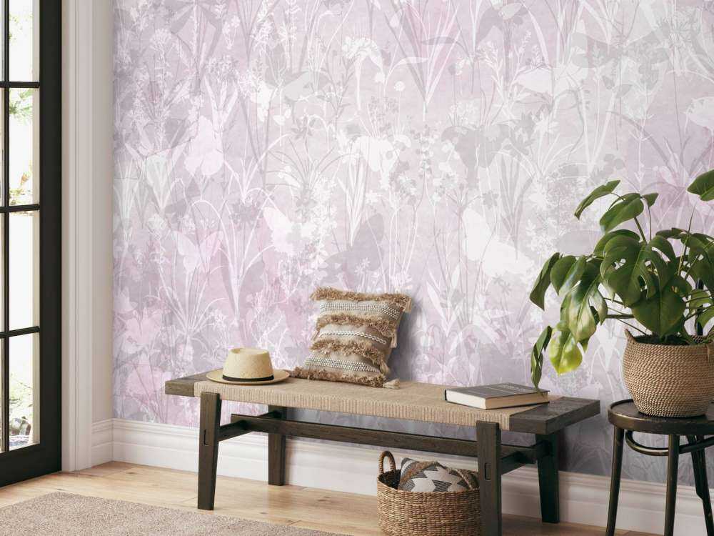 Herbals and Butterflies Double Silhuet 4