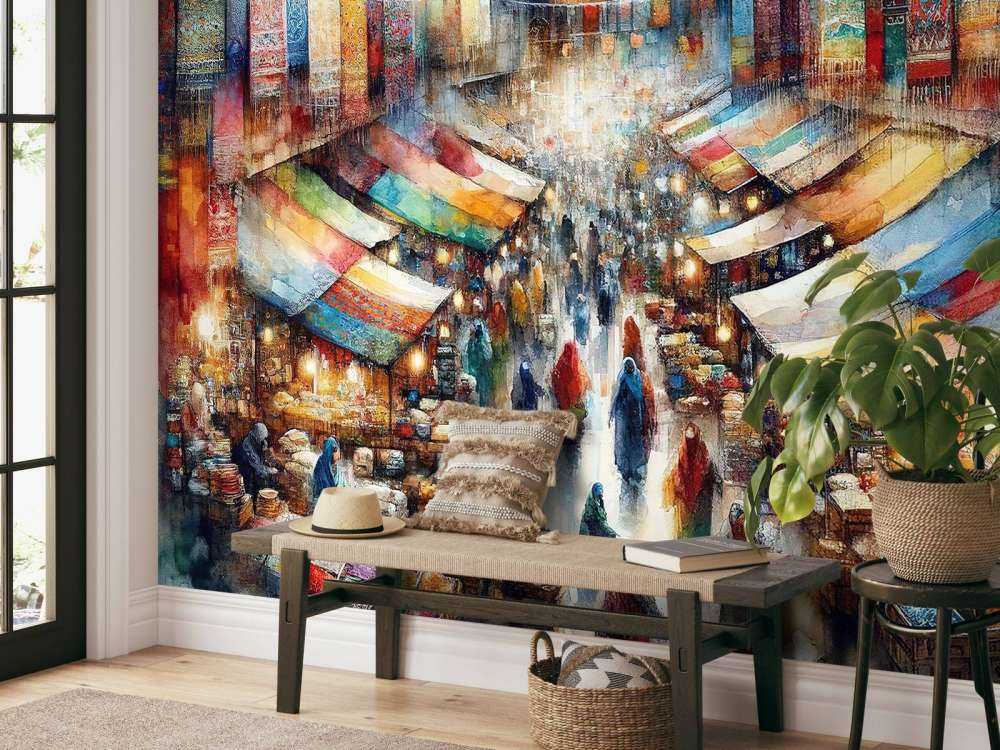 Symphonie de Couleurs du Bazar