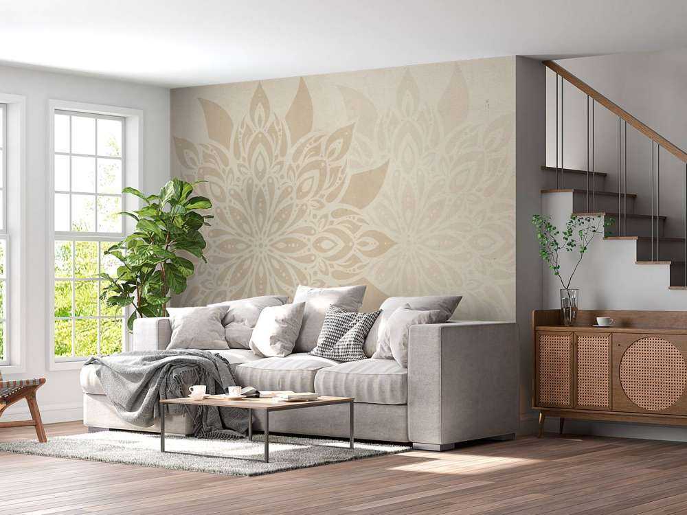 Mandala beige double