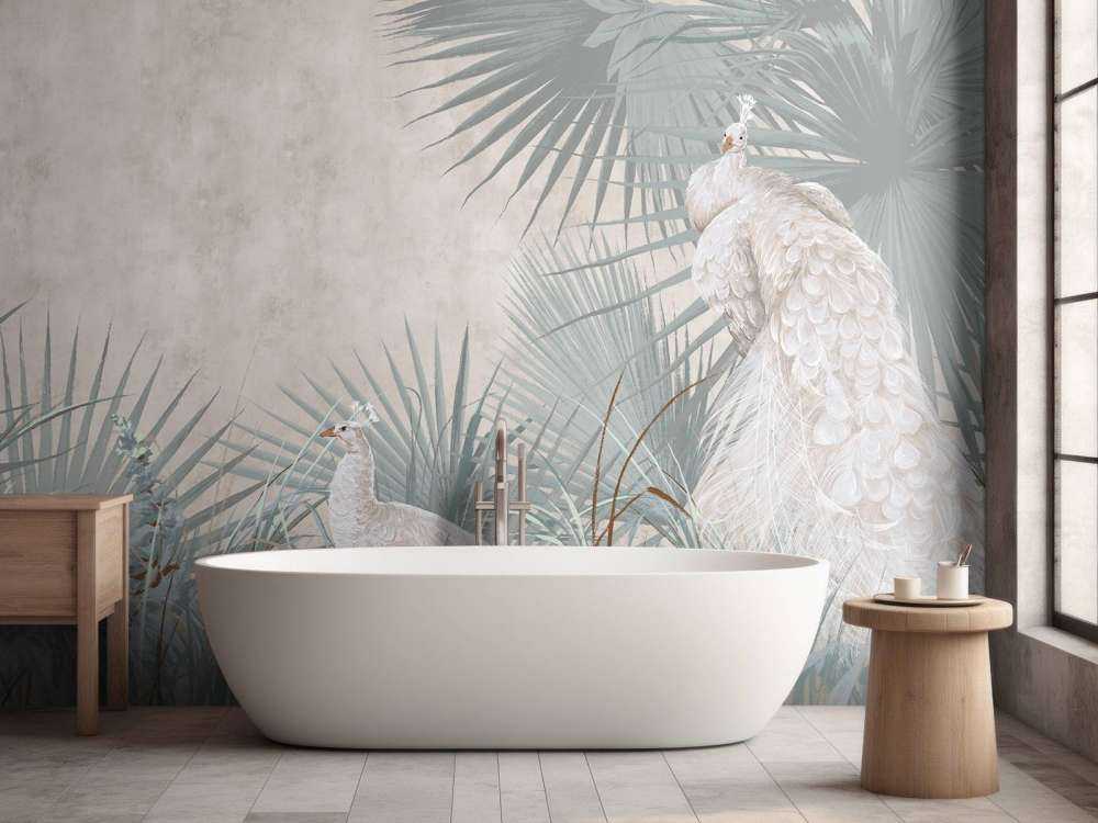 Élégance discrète du Paon