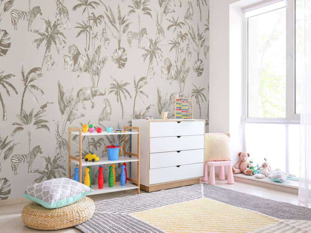 Motif de la jungle animale taupe
