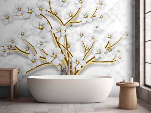 Arbre fleuri