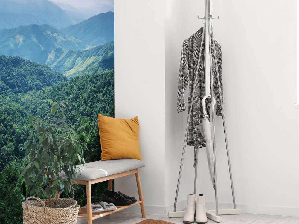 Forêt tropicale verte