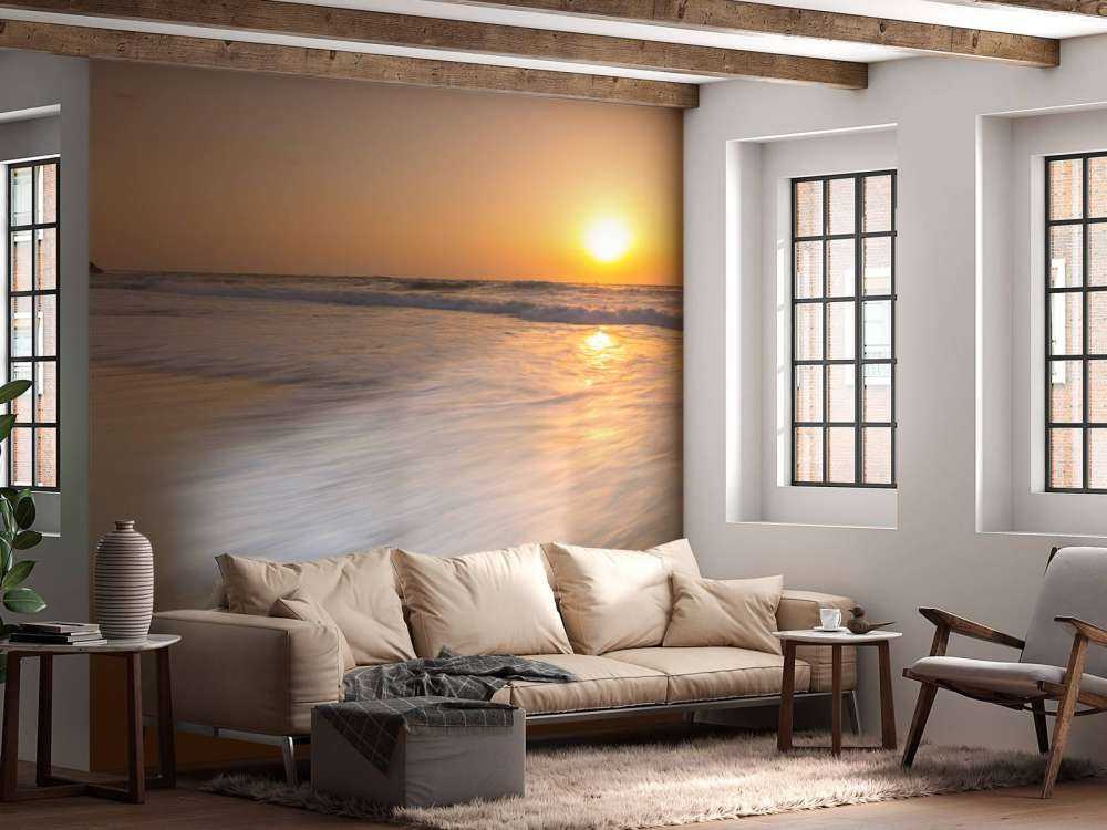 Coucher de soleil à la plage