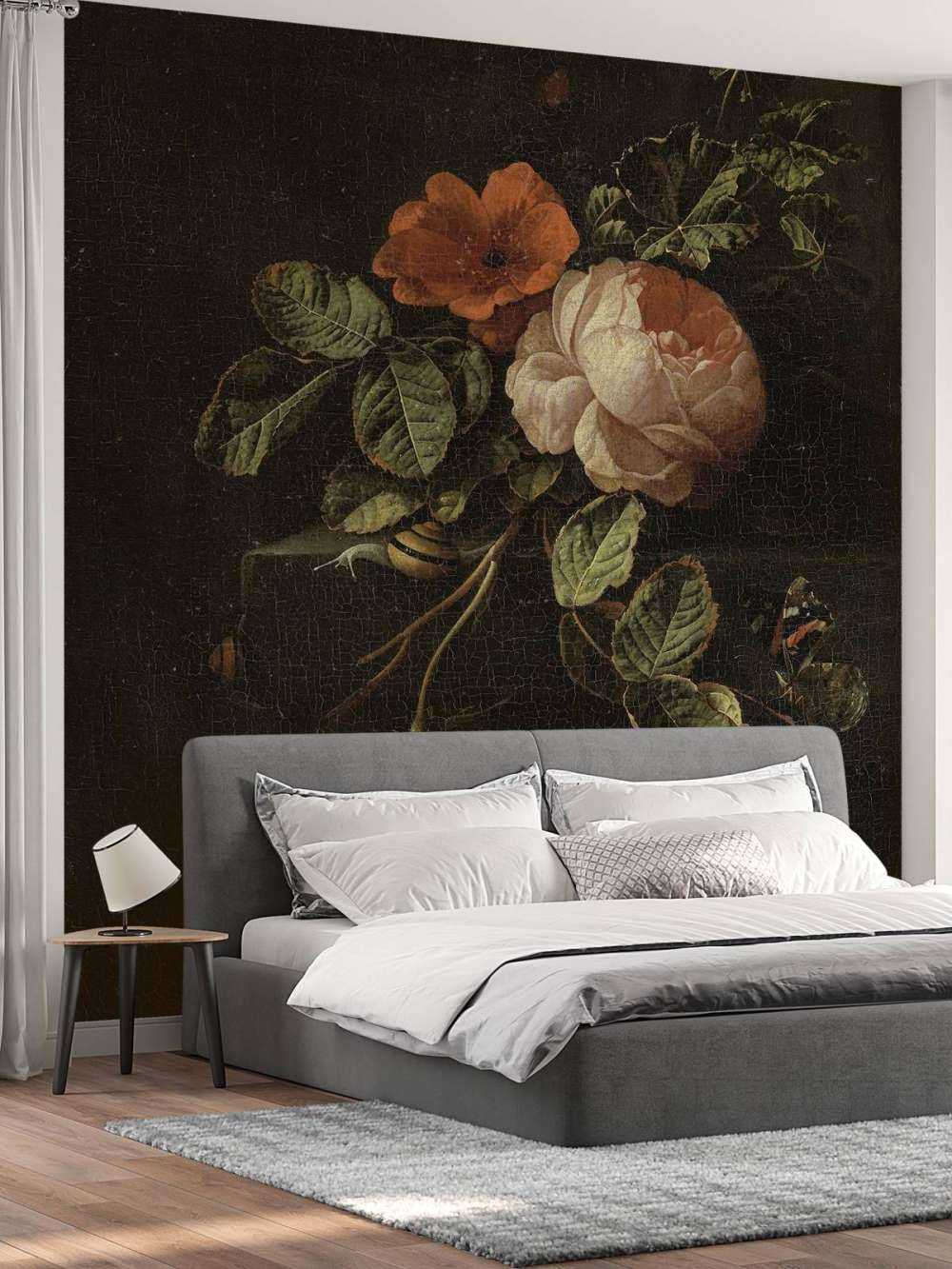 Nature morte avec des roses