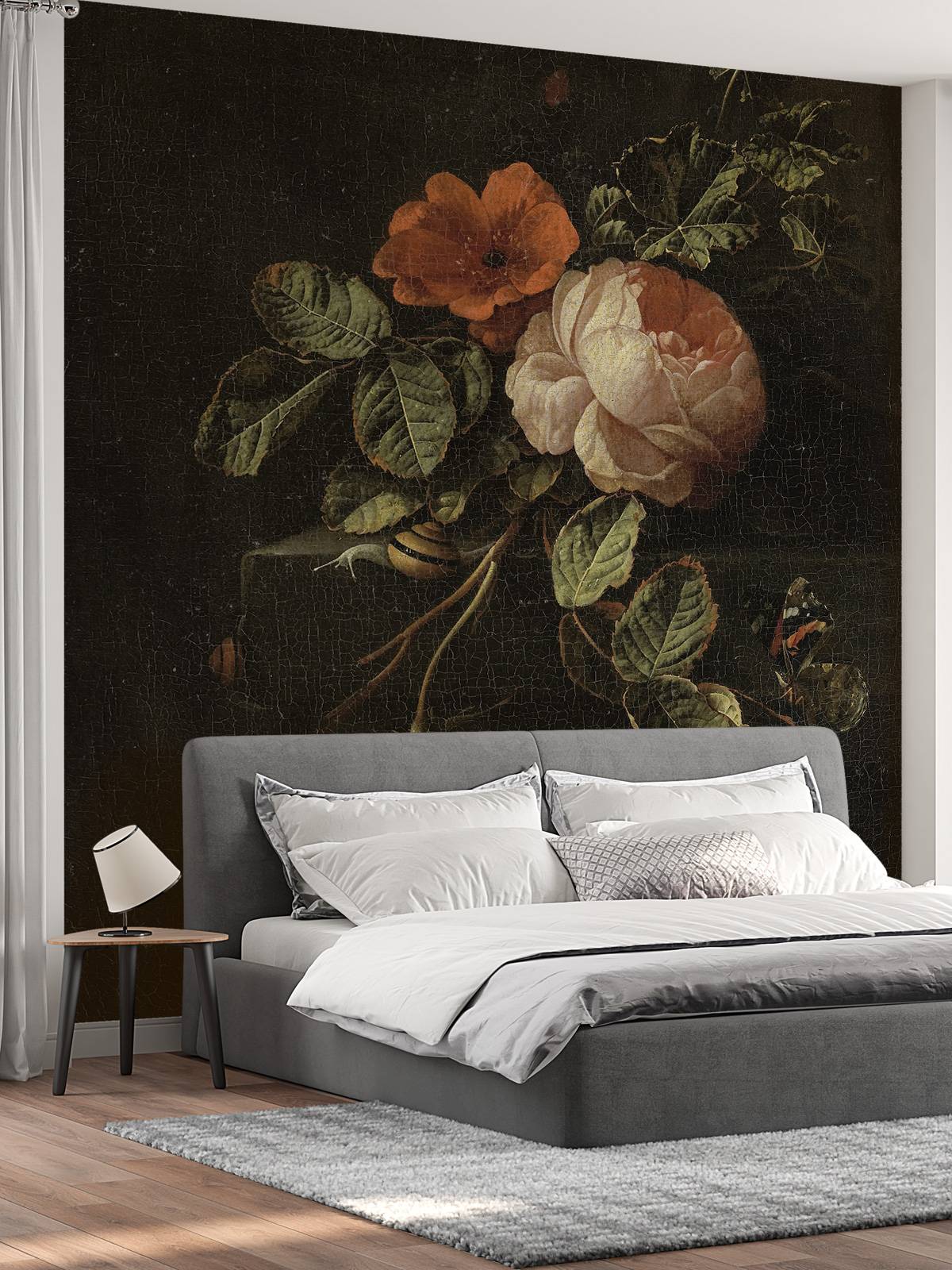Nature morte avec des roses