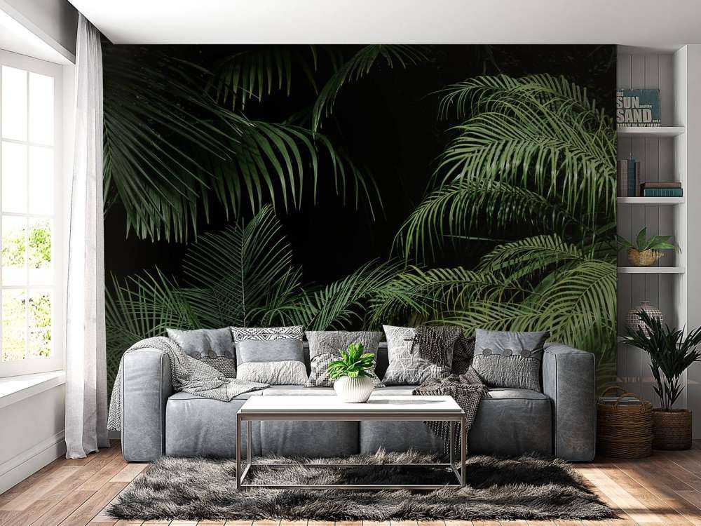 Plante à feuilles vertes