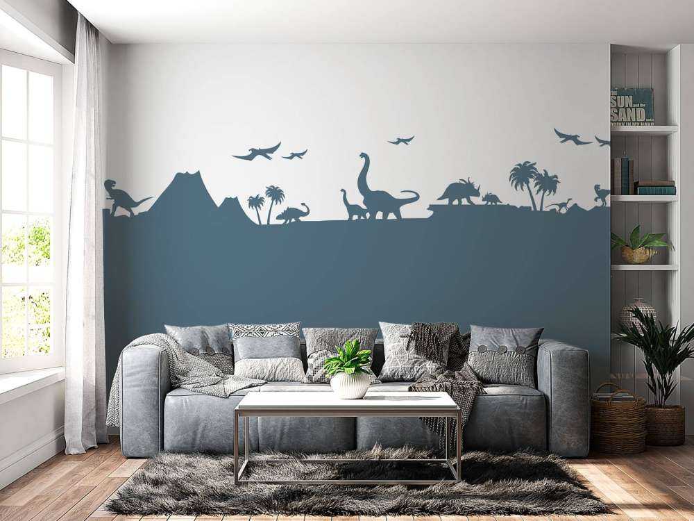 Silhouettes de dinos
