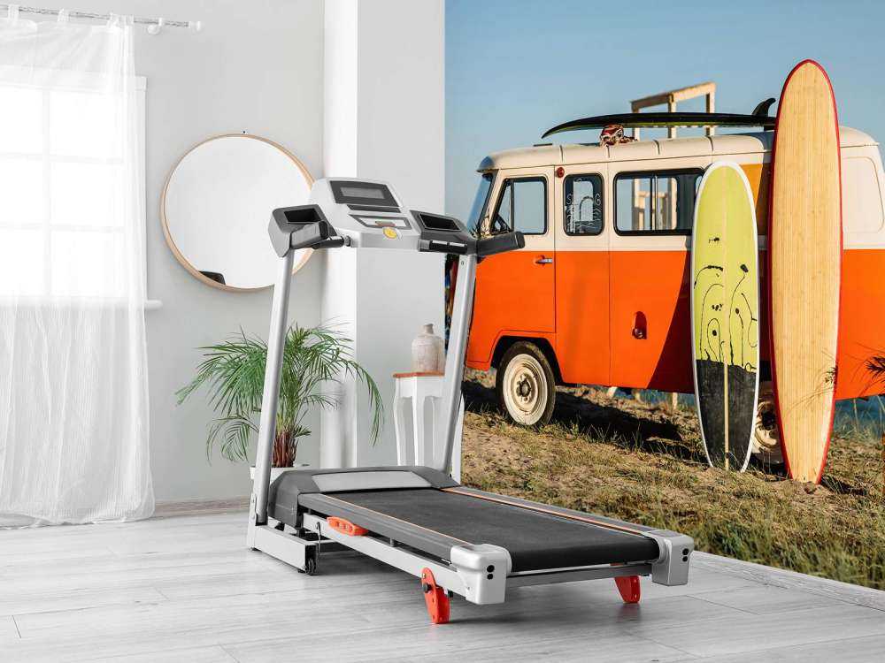 Bus avec planche de surf