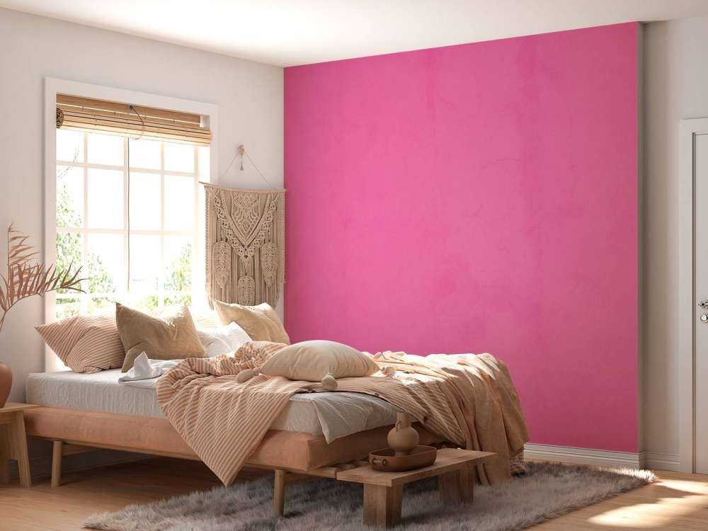 Béton rose fuchsia