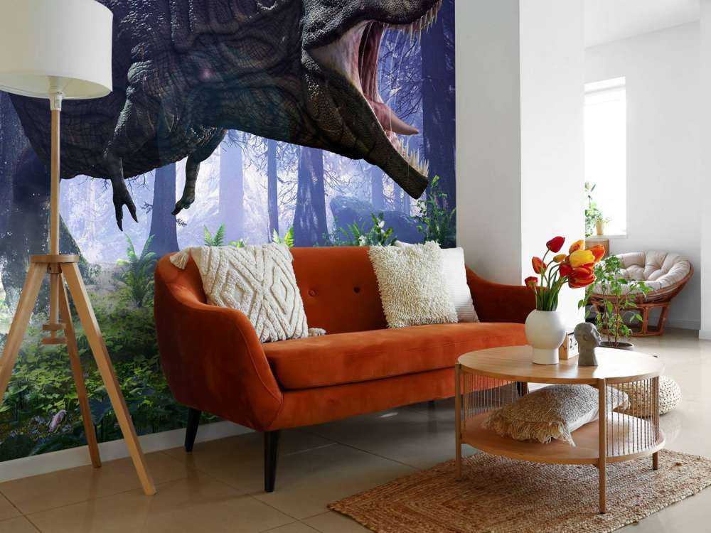 Tyrannosaurus Rex au lac