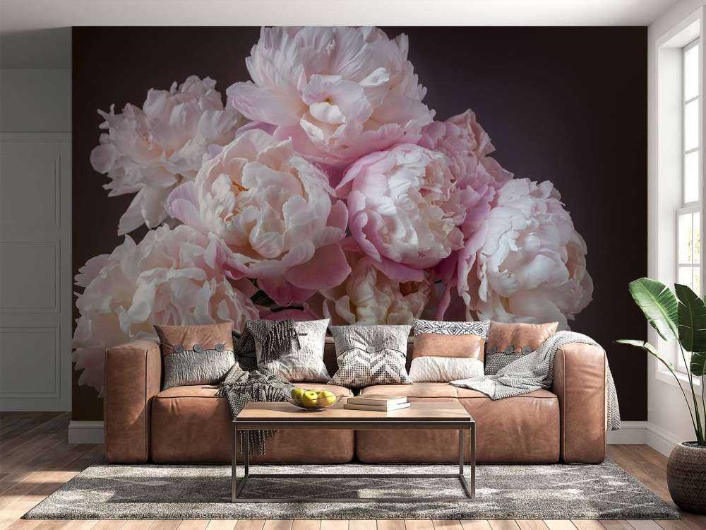 Bouquet de pivoines