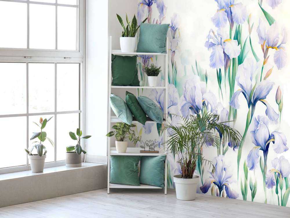 Iris dansent pastel sans couture