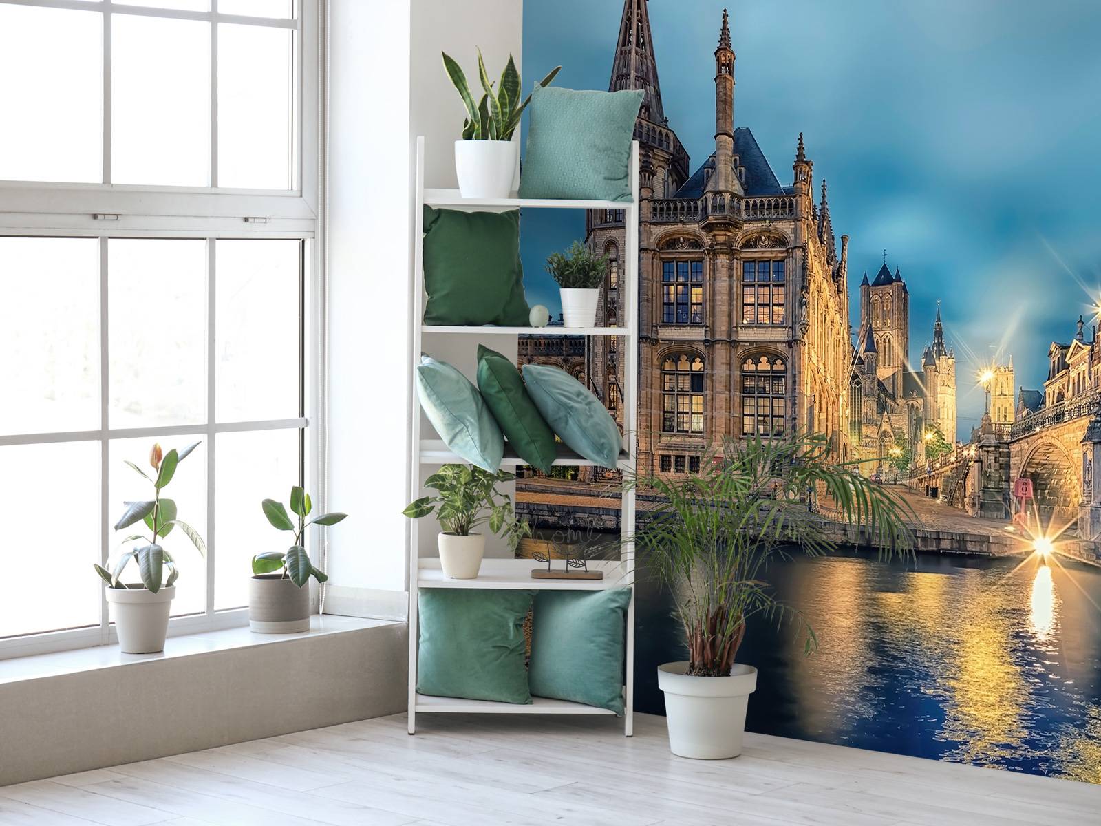 Gand au crépuscule