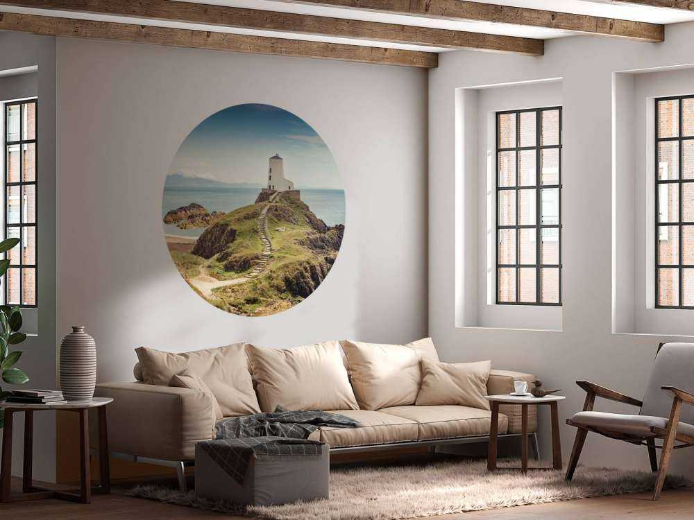 Phare sur un affleurement rocheux