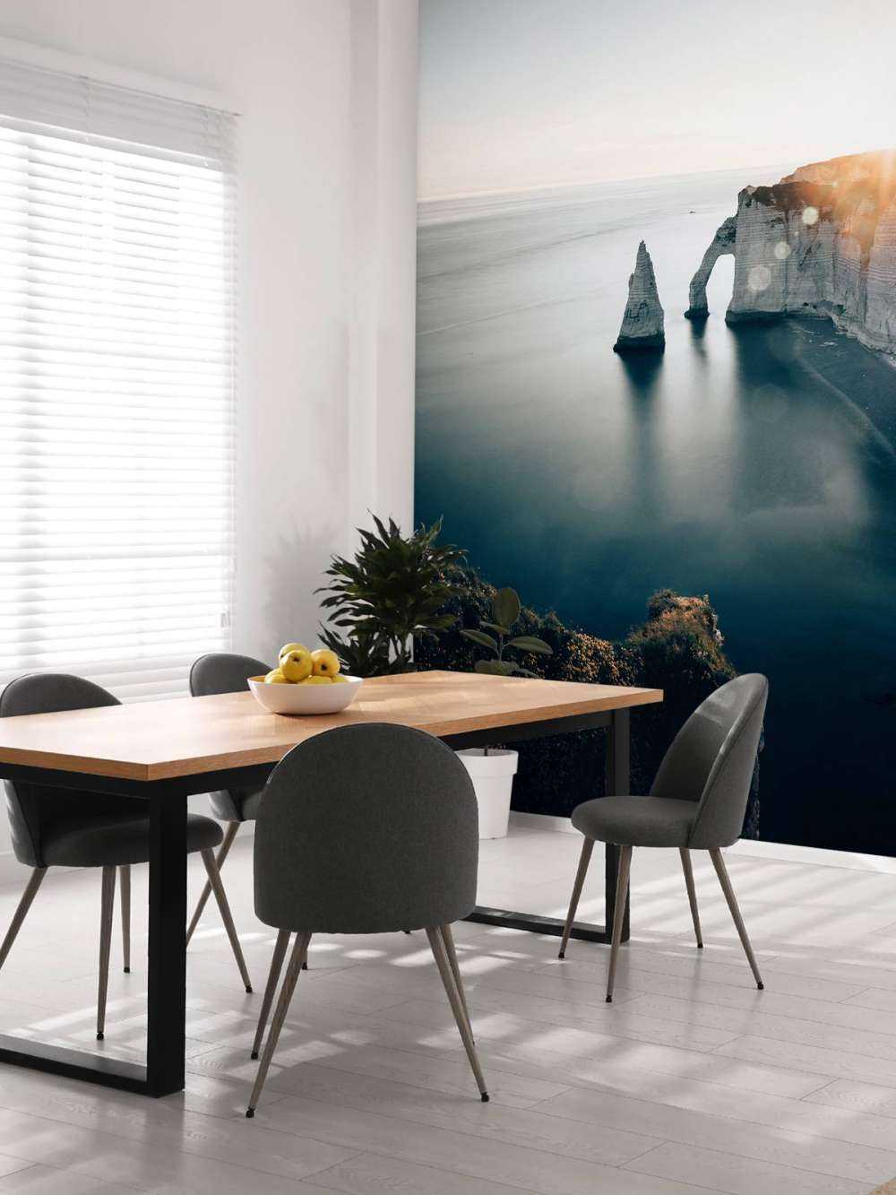 Soleil matinal en Normandie