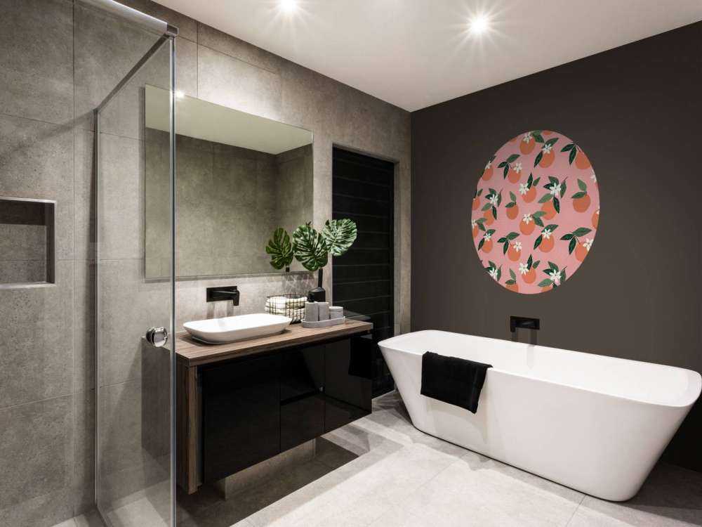 Motif avec des mandarines