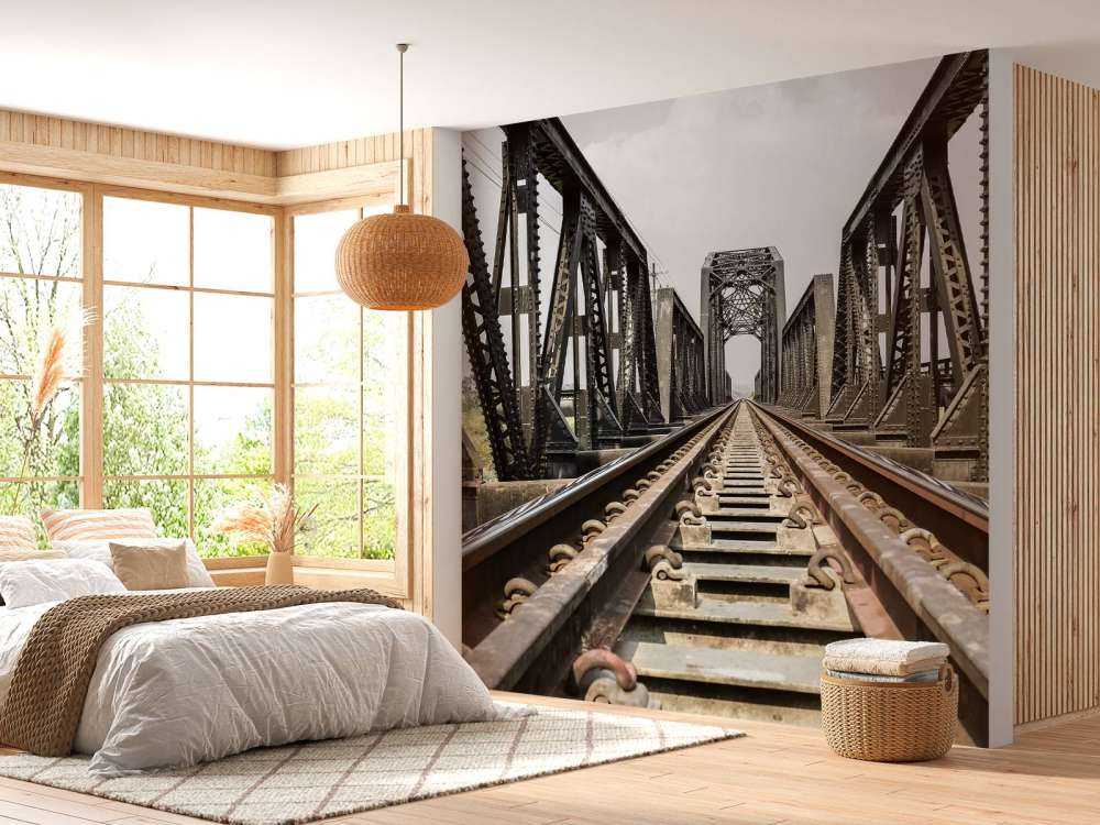 Pont ferroviaire métallique