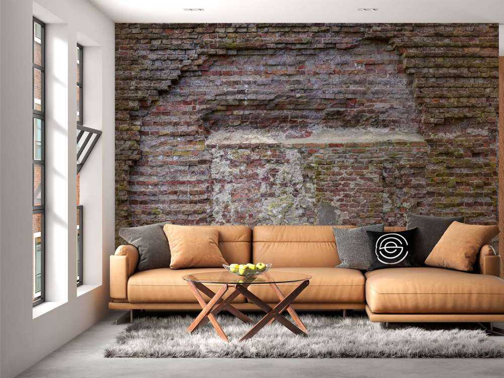 Vieux mur effrité