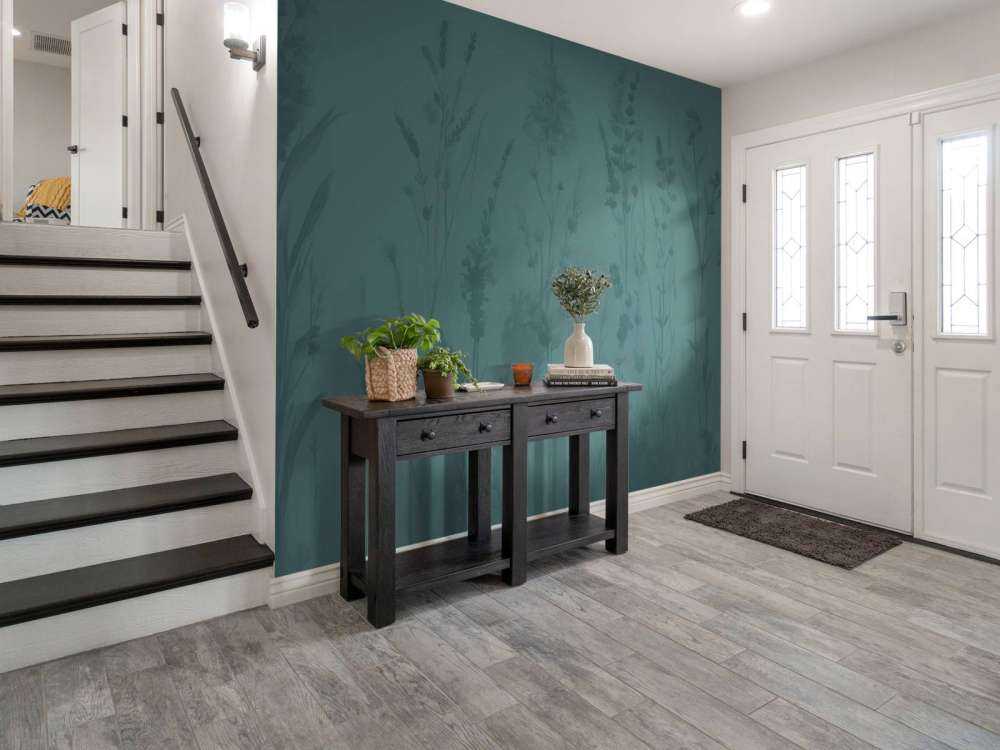 Lavande Clair Seamless Vert Foncé