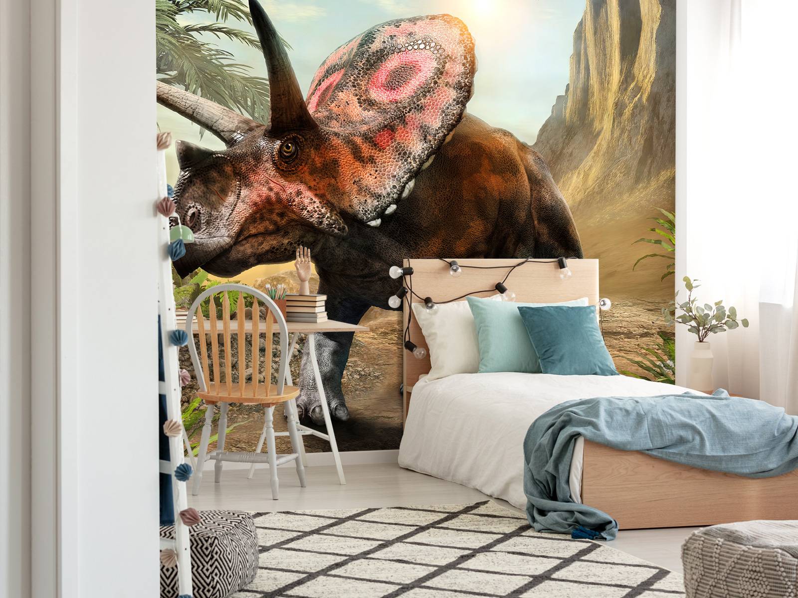 Torosaurus dans les bois