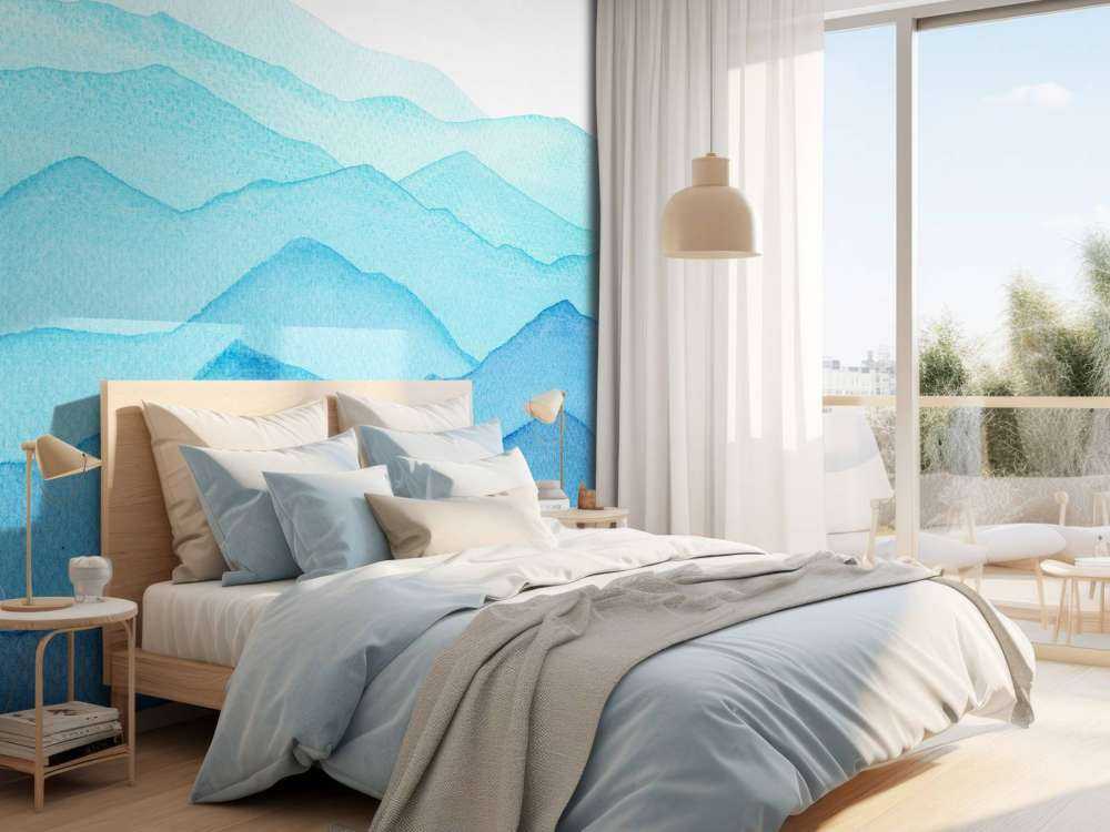 Aquarelle des montagnes